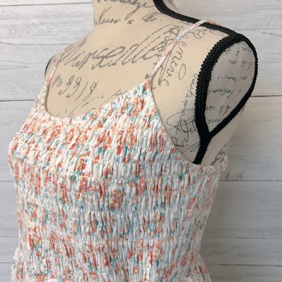 American Eagle Smocked Tiered Mini Dress - Picture 3 of 8